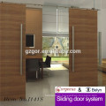 wood sliding door for garage door track rollers